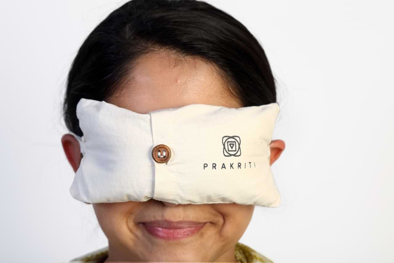 Pro cork mat + eye pillow