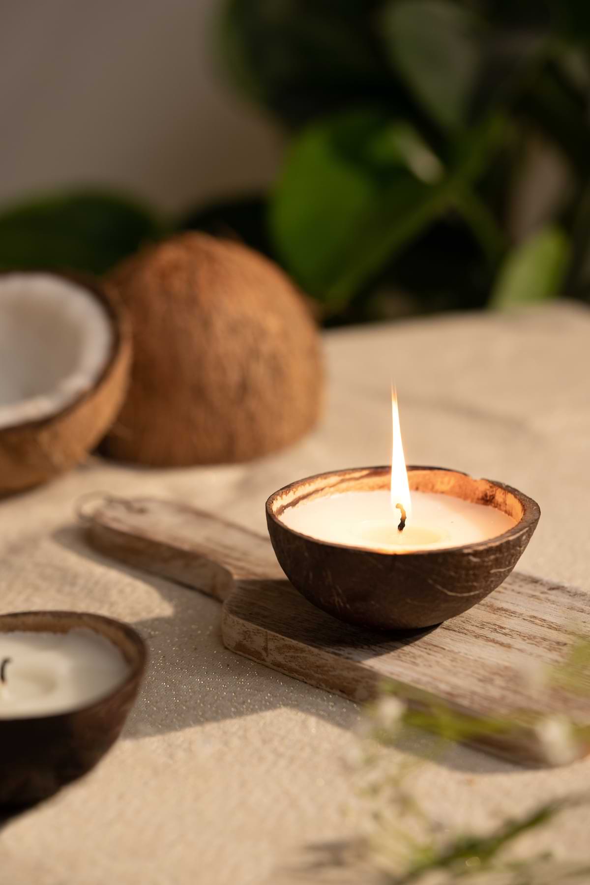 Mandala Meditation seat + Coconut candles