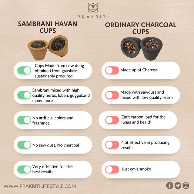 Sambrani Havan Cups (31cups +dhoop stand)