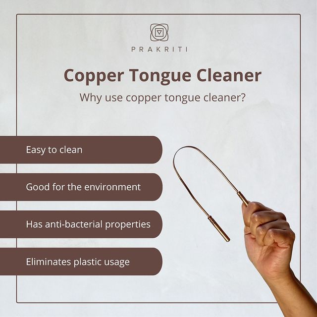 Copper Tongue Cleaner | pack of 2